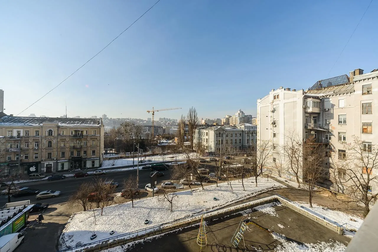 Apartment On Saksaganskogo 54/56 키예프 우크라이나